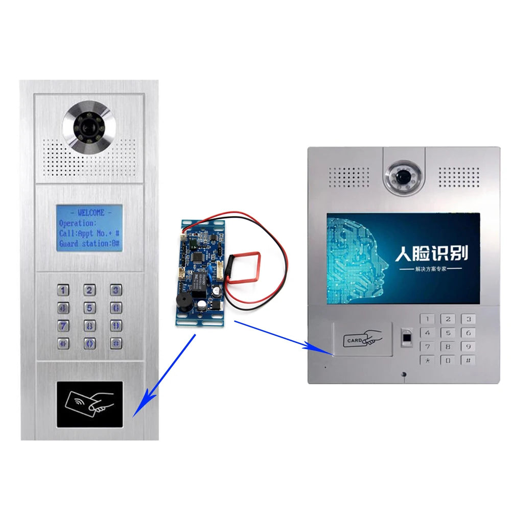 125Khz 13.56Mhz RFID Proximity Access Board &ndash; 2500 Users