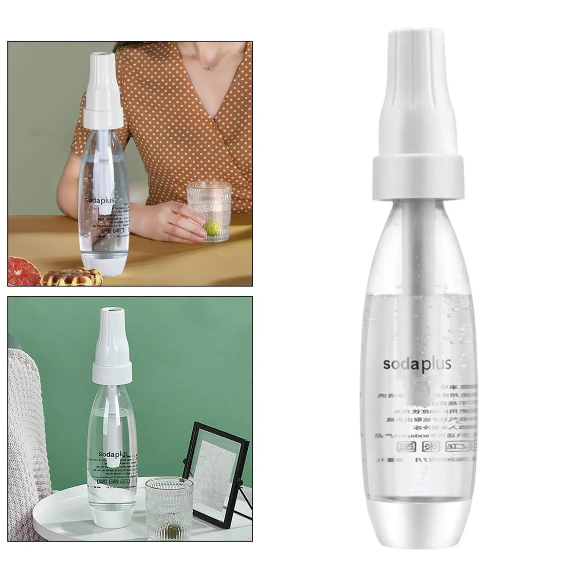 1000ml Portable Soda Sparkling Water Maker - Eco Friendly