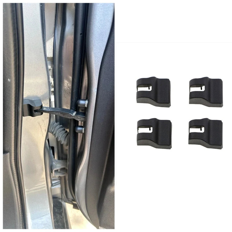 Oven lukon suojat Mitsubishi Lancer EX ASX Outlander Sport ABS musta 4-osainen setti