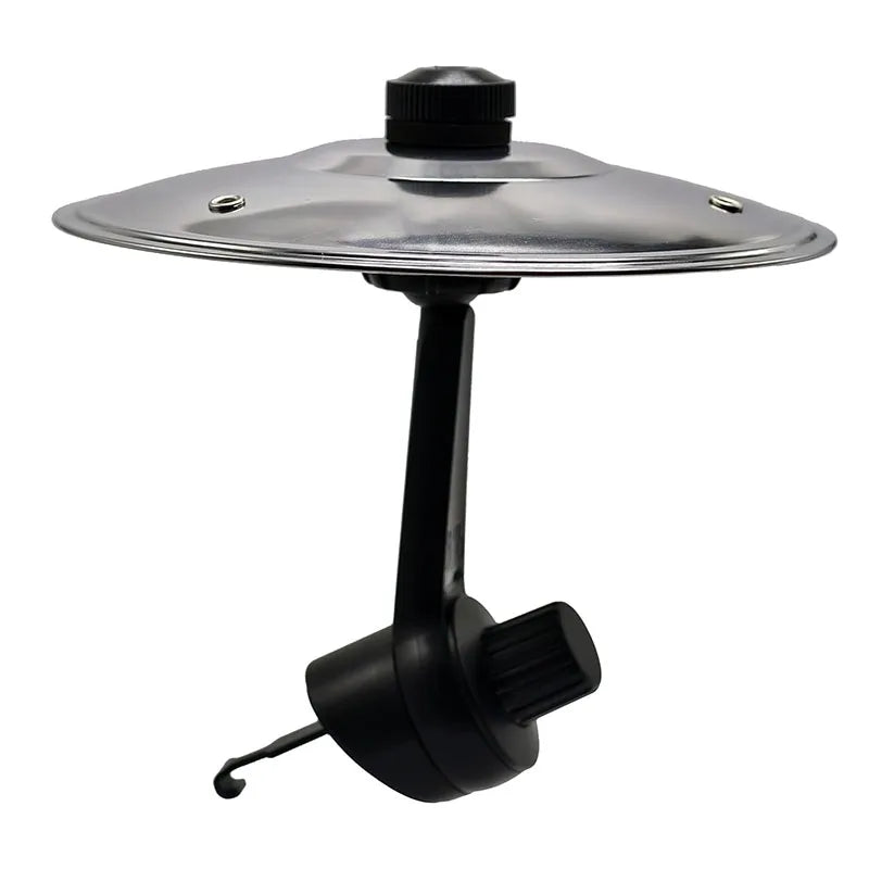 Musical Saucer Car Crash Cymbal &ndash; Mini Clip On Vent Drum 2 Universal head 1