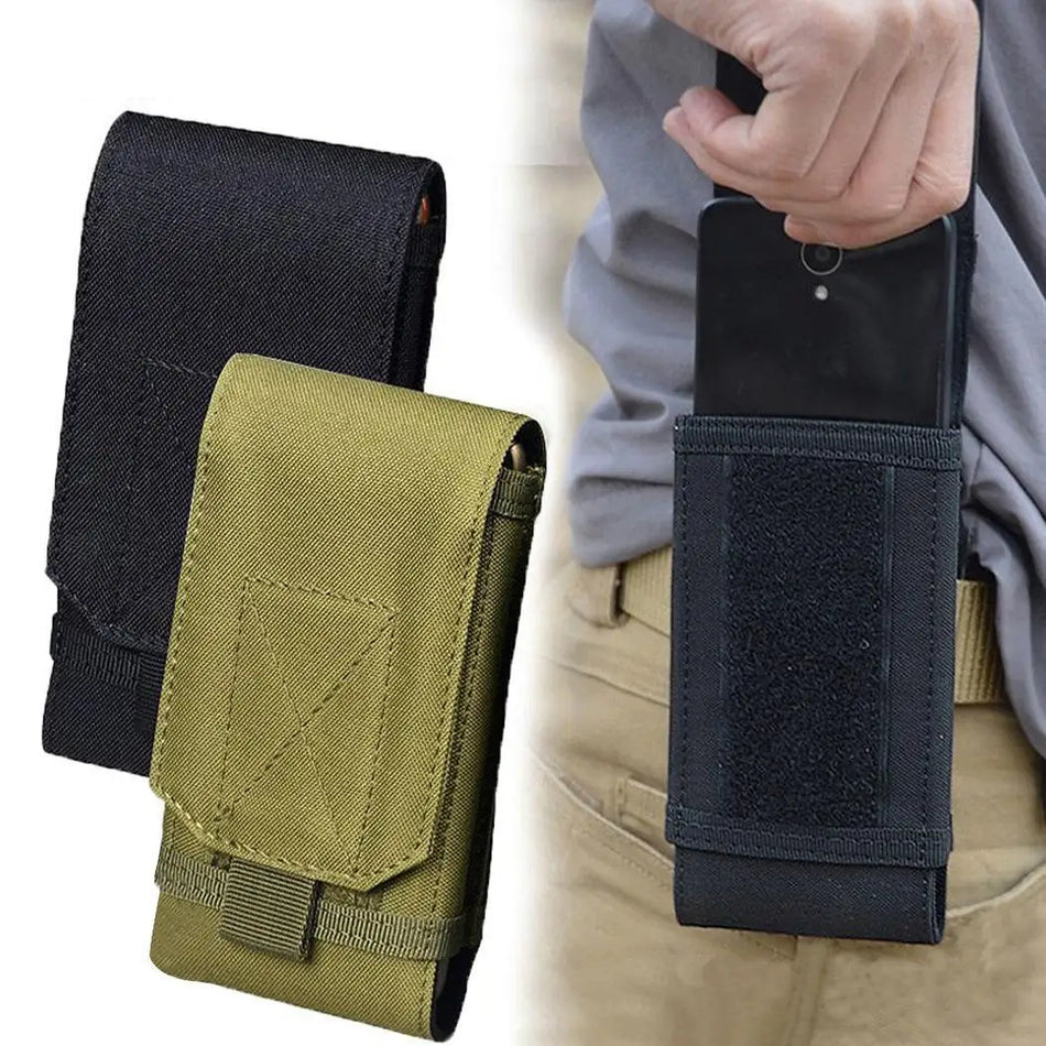 Outdoor Camouflage Phone Holder Bag &ndash; Waterproof Nylon