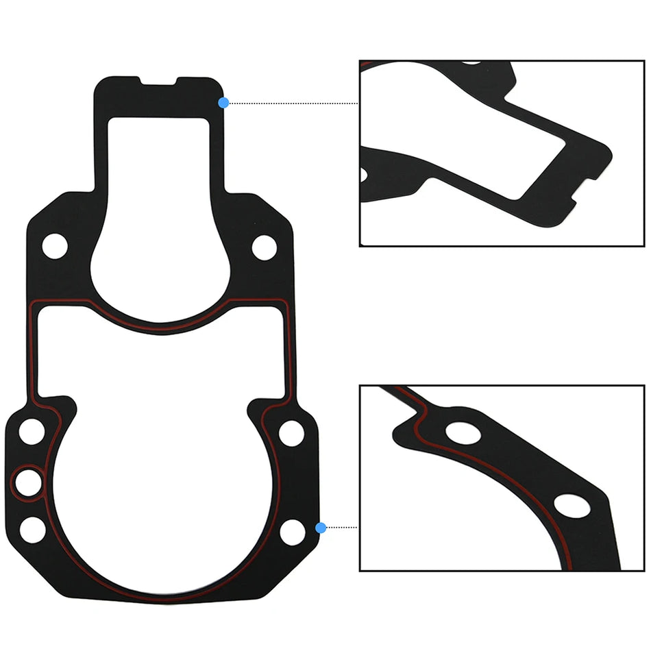 MerCruiser Alpha sērijas sterndrive blīvslēga un O gredzena uzstādīšanas komplekts astoņu gabalu