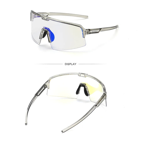 ELICIT Photochromic Sports Cycling Glasses &ndash; Anti-Glare and UV Protection