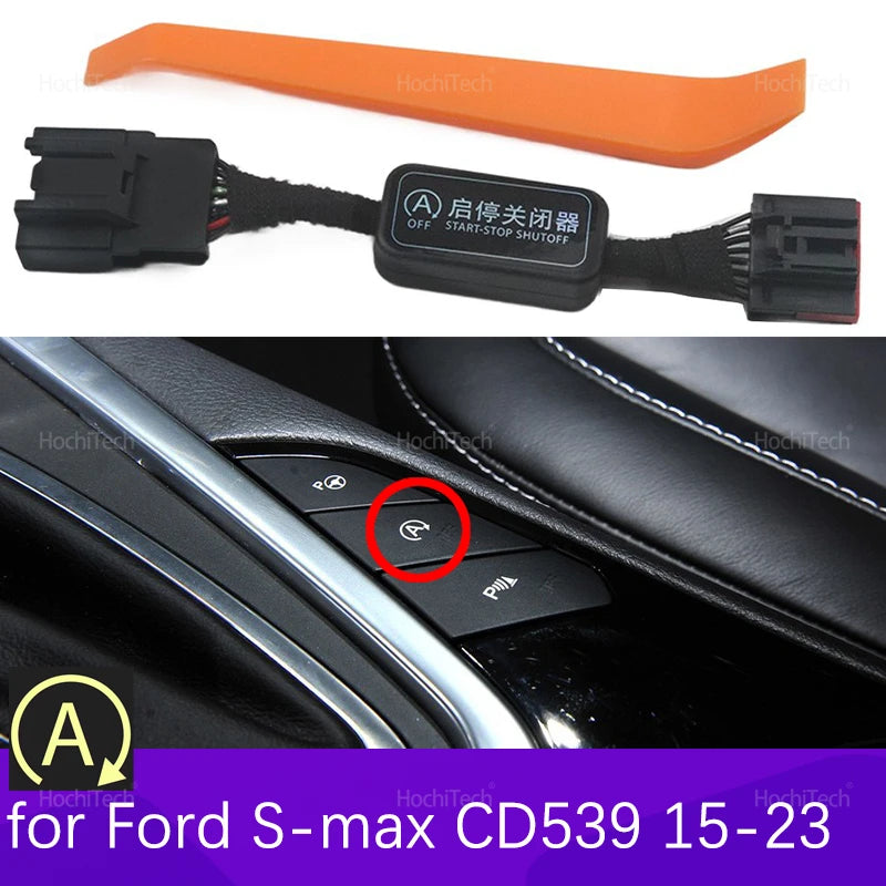 Πρίζα Ακύρωσης Start Stop για Ford S-Max CD539 2015-2023 Διακόπτης Αυτόματης Απενεργοποίησης