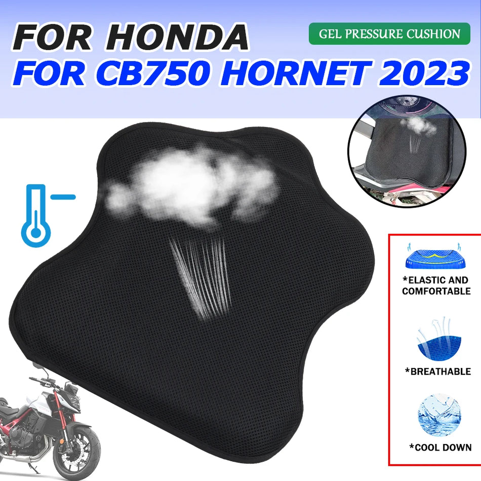 Honda CB750 Hornet Gel Sædepude, Åndbar Isoleret Pudeovertræk