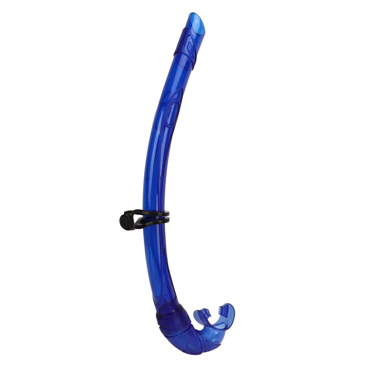 Diving Snorkel PVC &ndash; Soft Mouthpiece For Easy Breathing Blue