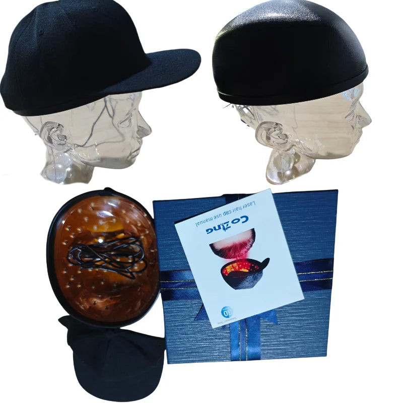 Capac avansat pentru creșterea părului cu lumină roșie de 650nm pentru restaurare