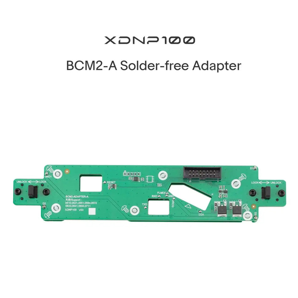 Geavanceerde Soldeervrije Sleutel Programmeer Adapter met Alle Sleutels Verloren Herstel voor Audi BCM2