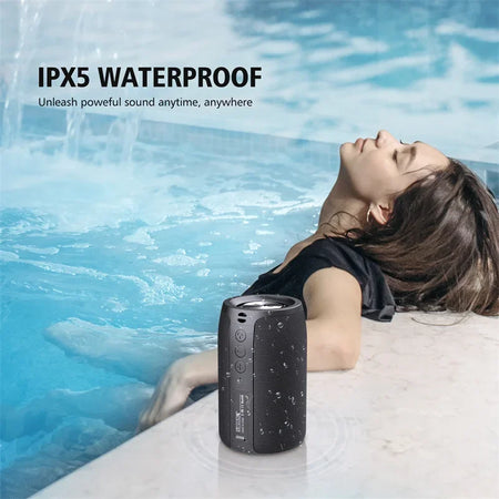ZEALOT-S32 Waterproof Portable Bluetooth Speaker with TF Card &amp; AUX Support