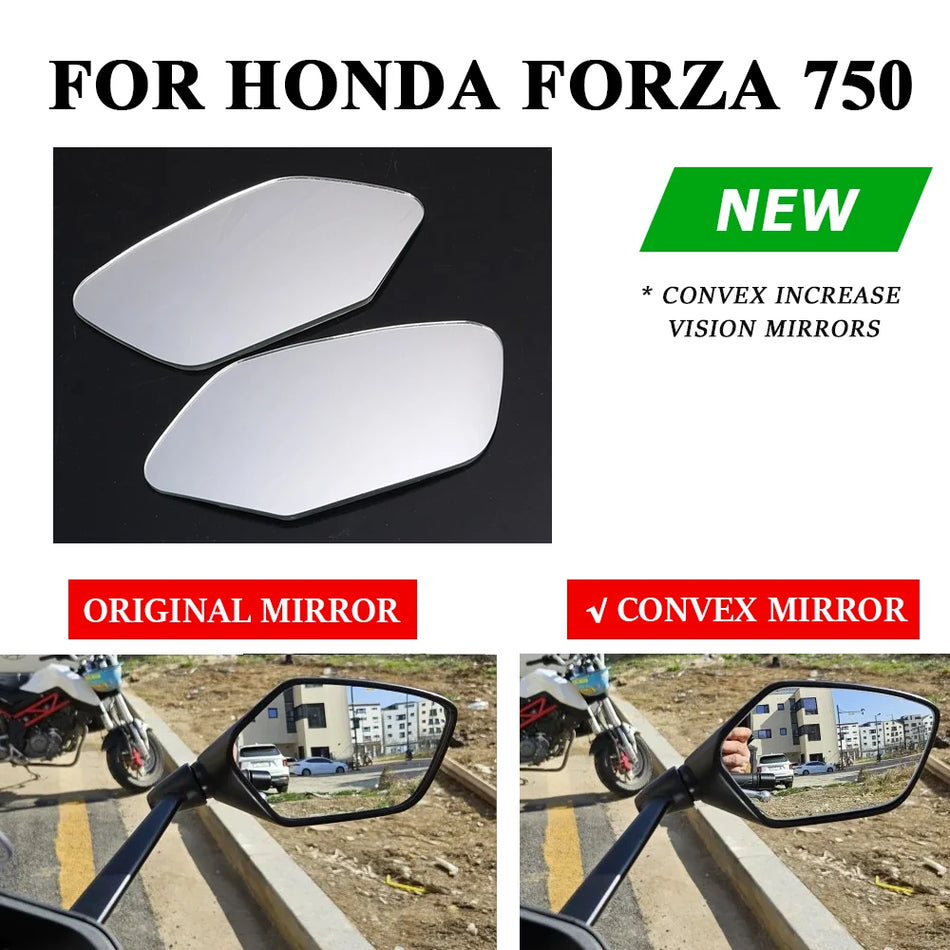 Γυαλί Καθρέφτη Οπισθοπορείας Convex Honda Forza 750, Αναβάθμιση Πλευρικού Καθρέφτη