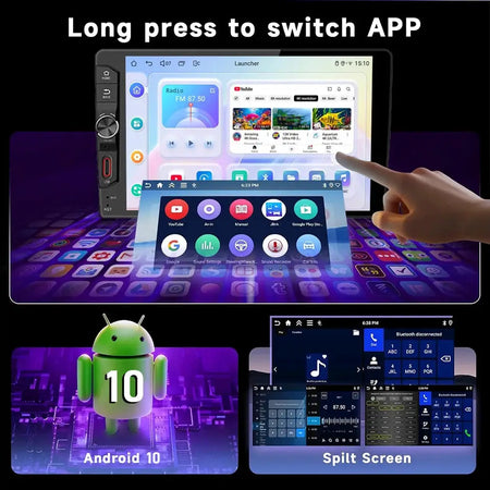 Double Din Android 10 Car Radio GPS For BMW Opel Astra VW by InterCyprus Trading Ltd