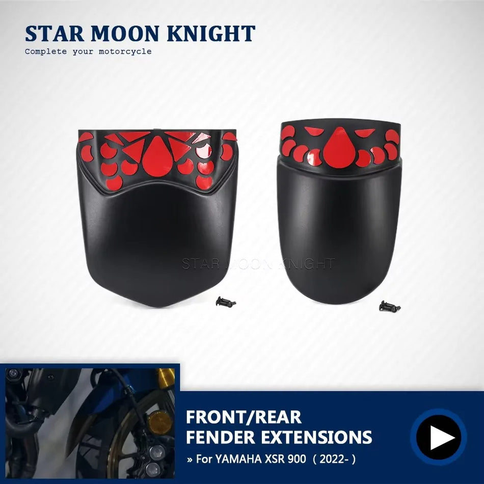 Extensor de Guarda-lamas Yamaha XSR900 para Frente e Trás, Extensão de Guarda Hugger