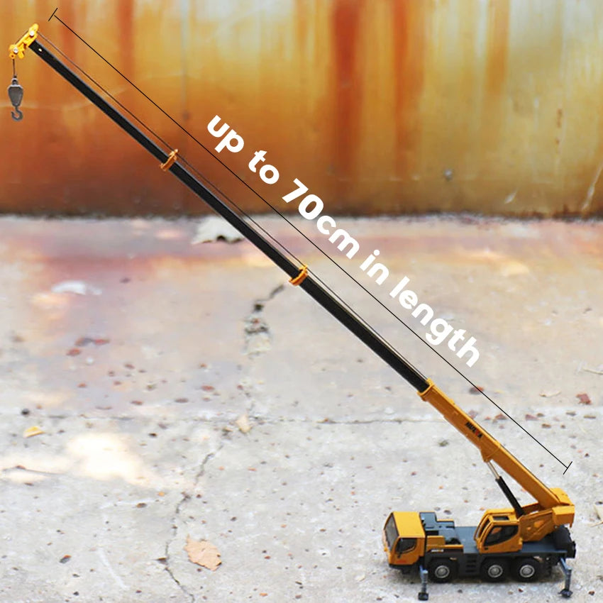 1:50 Alloy Car Model &ndash; Realistic Construction Truck for Kids