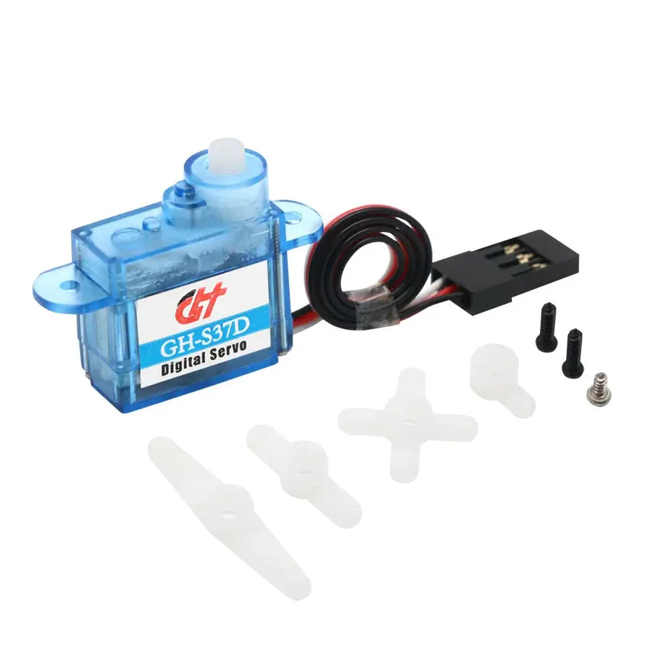 Micro 3.7g Servo GH-S37D Mini Digital Servo for Control Aeromodelling Aircraft Flight Direction RC Plane Helicopter Boat by InterCyprus Trading Ltd