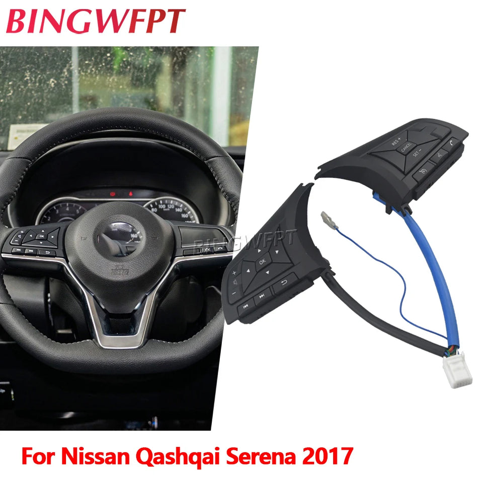 Tlačítkový spínač volantu regulátoru tempomatu pro Nissan Qashqai, C27