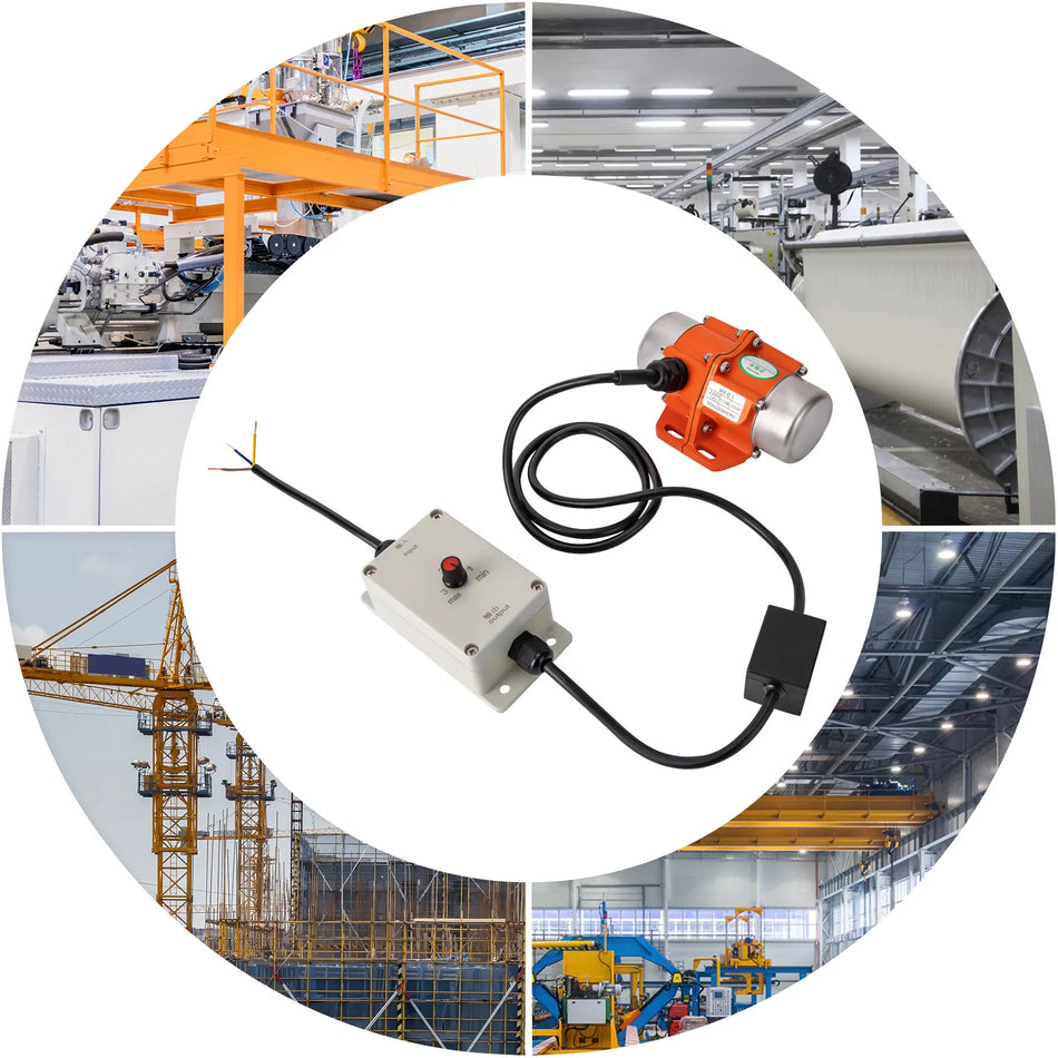 Motore Elettrico a Vibrazione HY-0.1 30W 3000RPM – Impermeabile alla Polvere