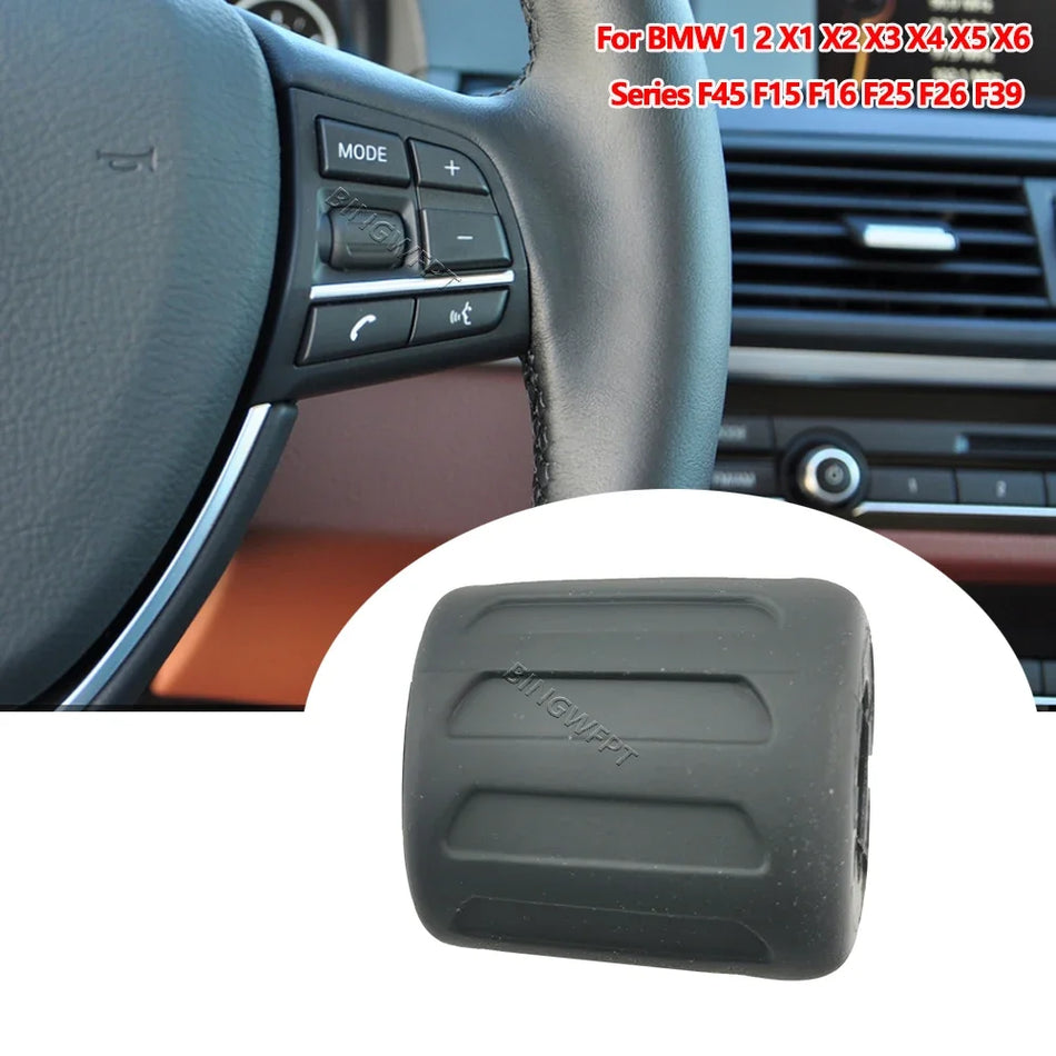 Botón de perilla del volante de accesorio para automóvil, multifunción para BMW F52 F45 F46