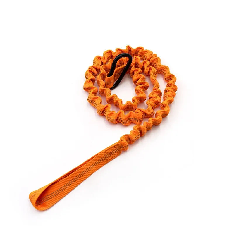 1pc 100cm Kayak Paddle Anti Drop Elastic Rope Reflect Light Fixed Slurry Inflatable Boat Fishing Buckle Surfboard Traction Parts