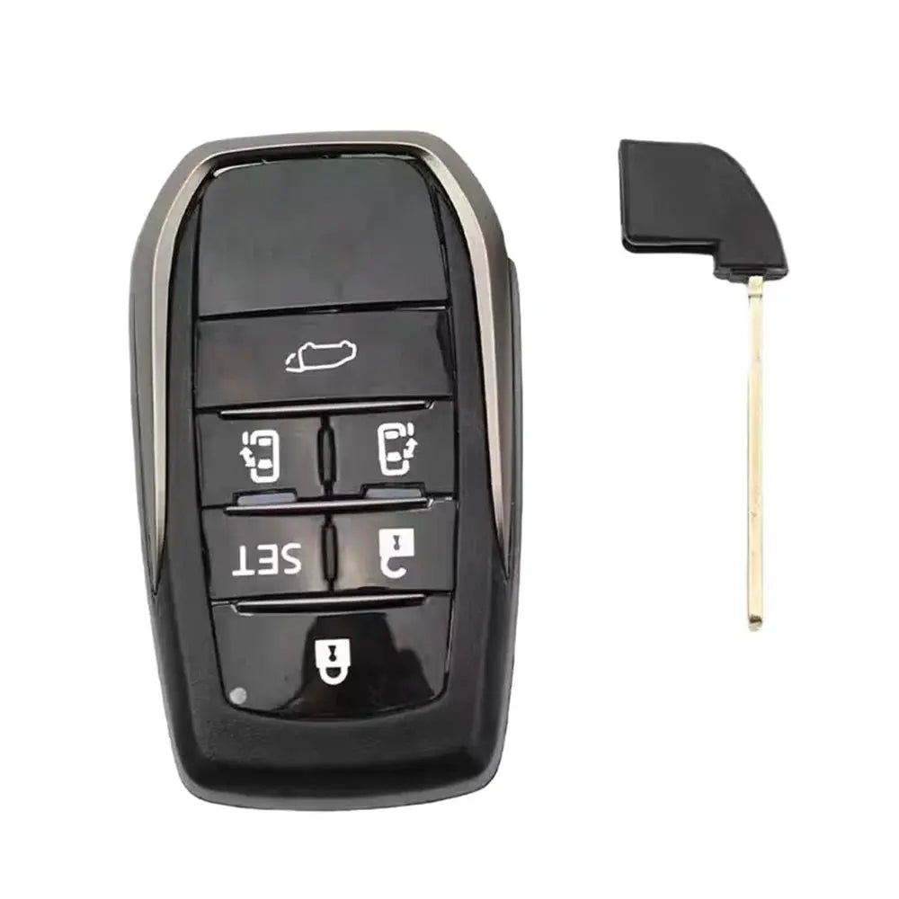1pcs Car Smart Key Shell 6 Buttons Remote Key Casing for Toyota Alphard/Vellfire/GR by InterCyprus Trading Ltd