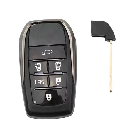 1pcs Car Smart Key Shell 6 Buttons Remote Key Casing for Toyota Alphard/Vellfire/GR by InterCyprus Trading Ltd