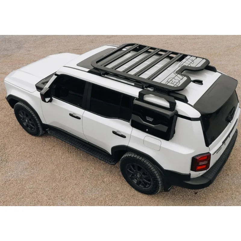 Portapacchi in lega di alluminio per Toyota Land Cruiser Prado 250 J250 LC250, facile da installare, resistente alle intemperie