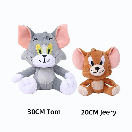 Tom and Jerry Plush Toys - Adorable Stuffed Dolls for Kids