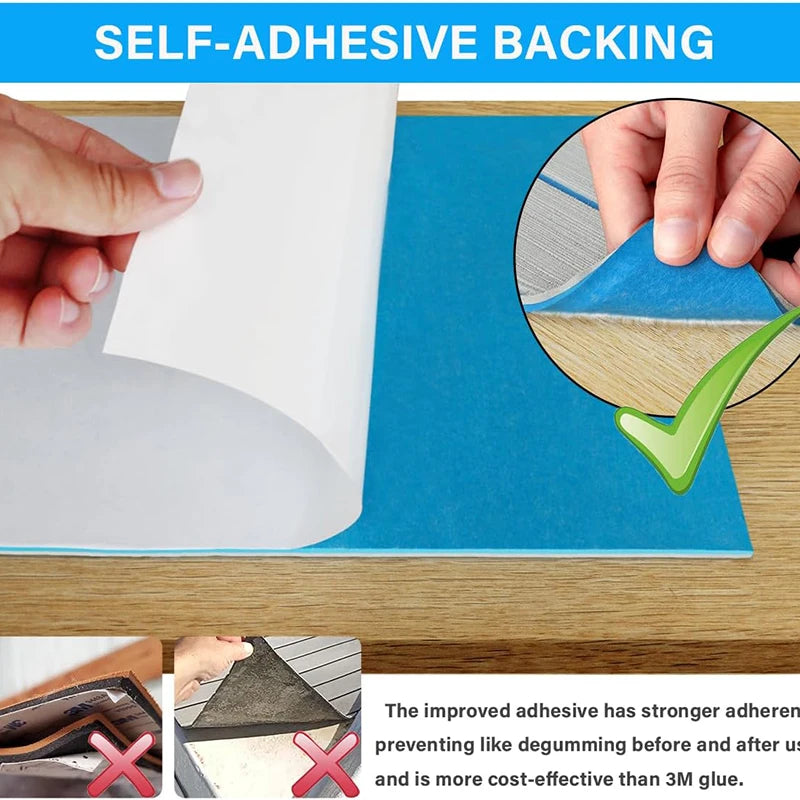 2400x450mm Eva Foam Faux Teak Boat Deck Mat Sheet &ndash; Nonslip