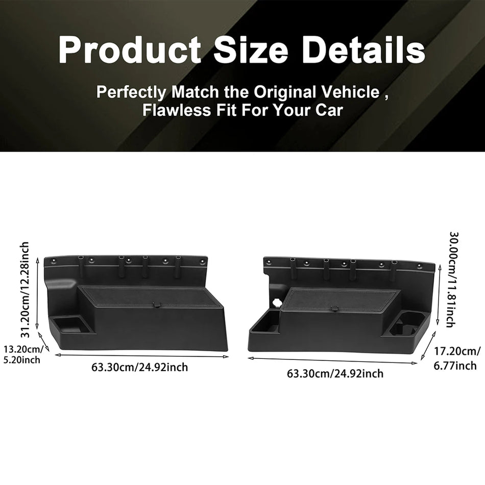 Obojstranný zadný odkladací box pre 3-dverový Suzuki Jimny 2019-2026