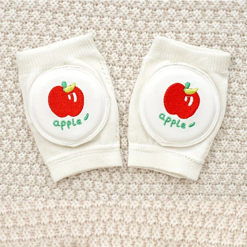 Baby Knee Pads &ndash; Ultra Lightweight Crawling Protection Apple / 0-4Y