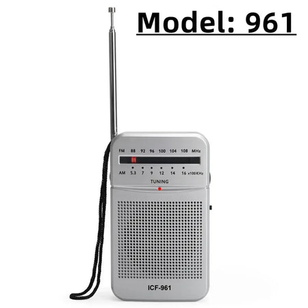 BC-R21/961/962 Mini Radio AM FM Portable &ndash; Best Reception NEW Model 961 1