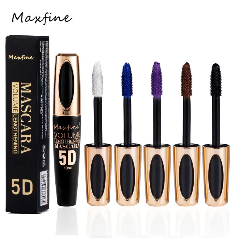 MAXFINE 5D Silk Mascara &ndash; Long Lasting Waterproof Volume