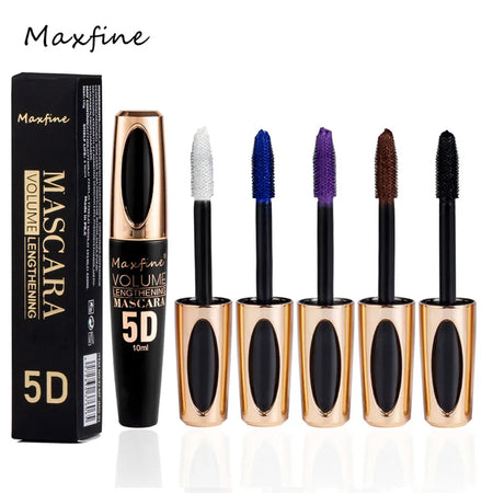 MAXFINE 5D Silk Mascara &ndash; Long Lasting Waterproof Volume