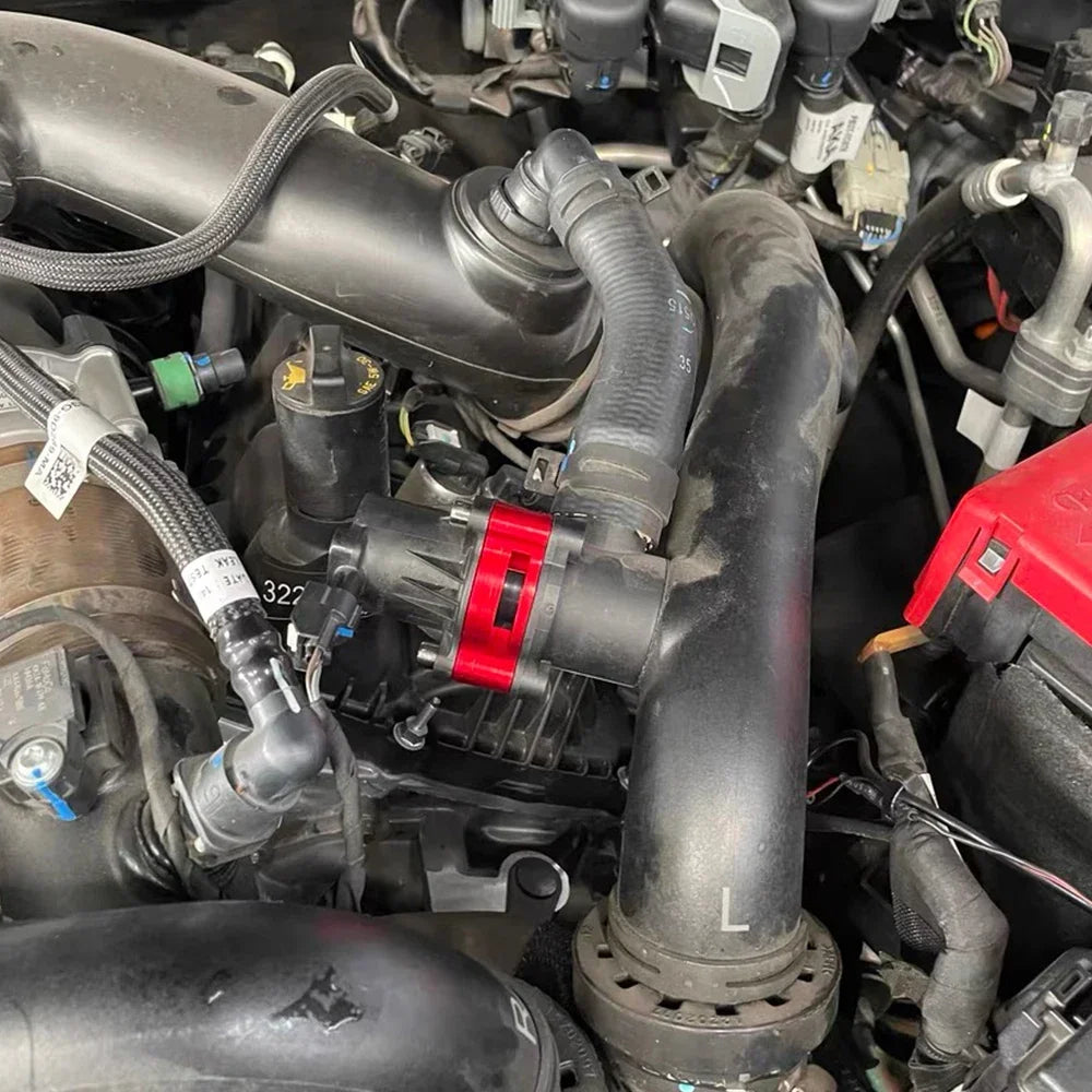 Aluminum Turbo Blow Off Valve Adapter for Ford Mustang Escape ST by InterCyprus Trading Ltd