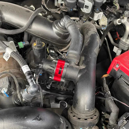 Aluminum Turbo Blow Off Valve Adapter for Ford Mustang Escape ST by InterCyprus Trading Ltd