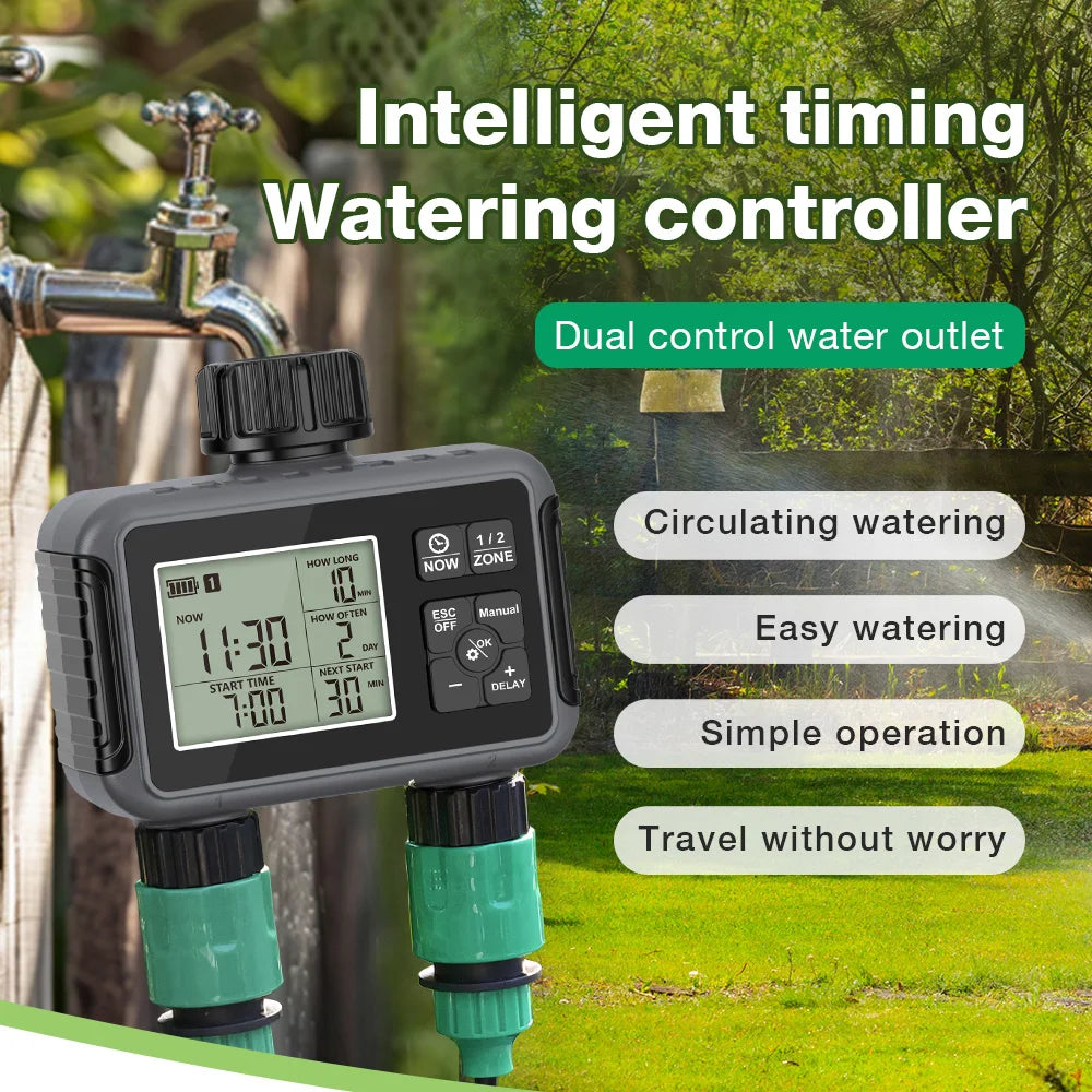 JUANJUAN Intelligent Water Timer &ndash; Programmable Automatic Irrigation System
