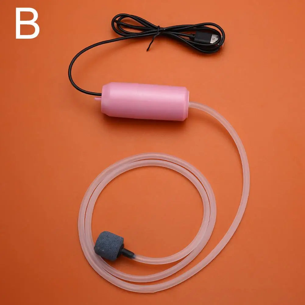SB Rechargeable Oxygen Pump &ndash; USB Charging Quiet Operation Pink / CN