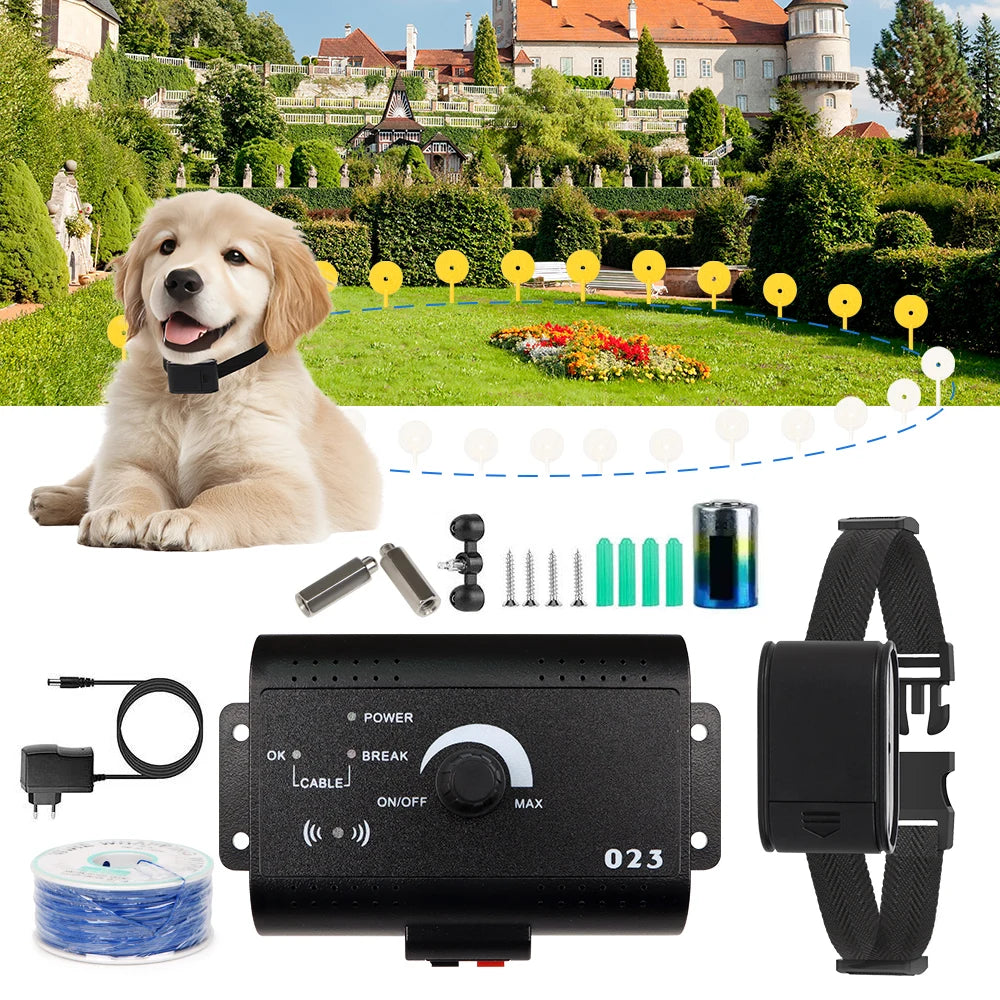 HT-023 Electric Pet Fencing System &ndash; 1/2 Acre Range
