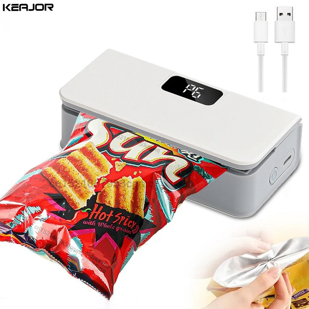 Mini Bag Sealer Handheld Rechargeable &ndash; 2in1 Sealer