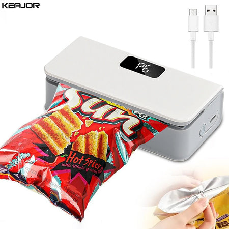 Mini Bag Sealer Handheld Rechargeable &ndash; 2in1 Sealer