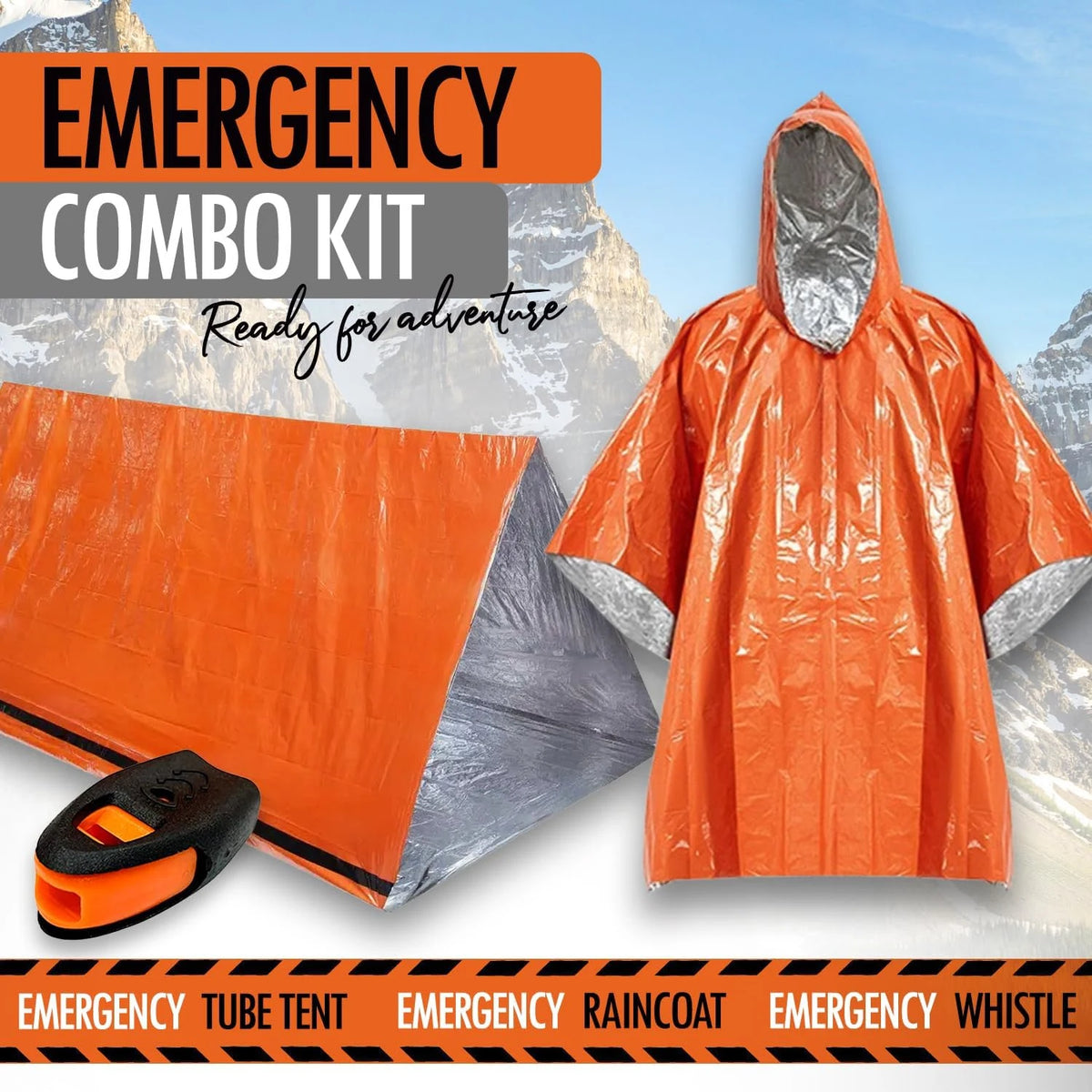Sanke Rescue 2-Person Waterproof Emergency Survival Tent