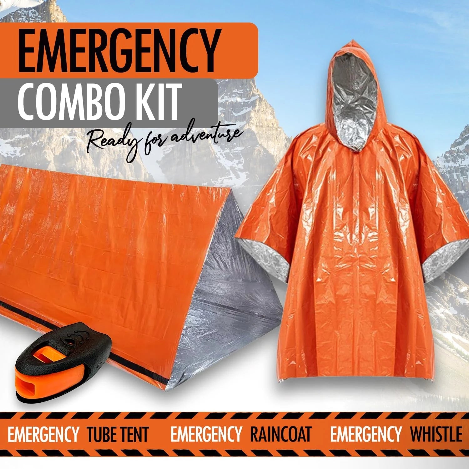 Sanke Rescue 2-Person Waterproof Emergency Survival Tent