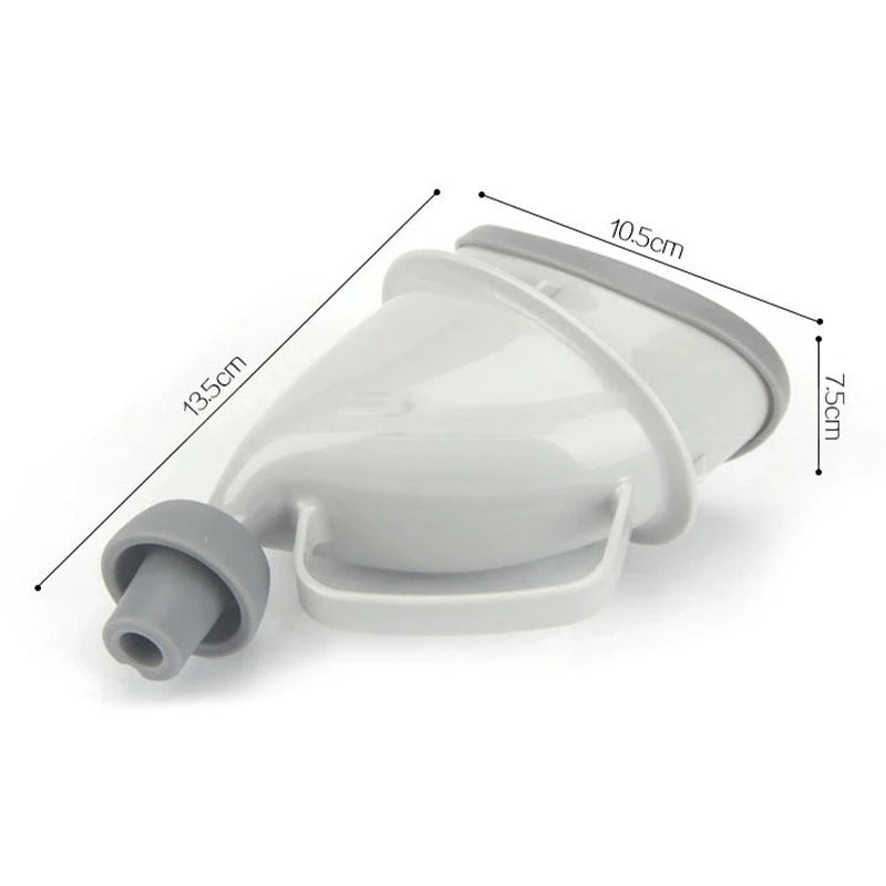 Car Travel Urinal Funnel - Detachable For Easy Cleaning