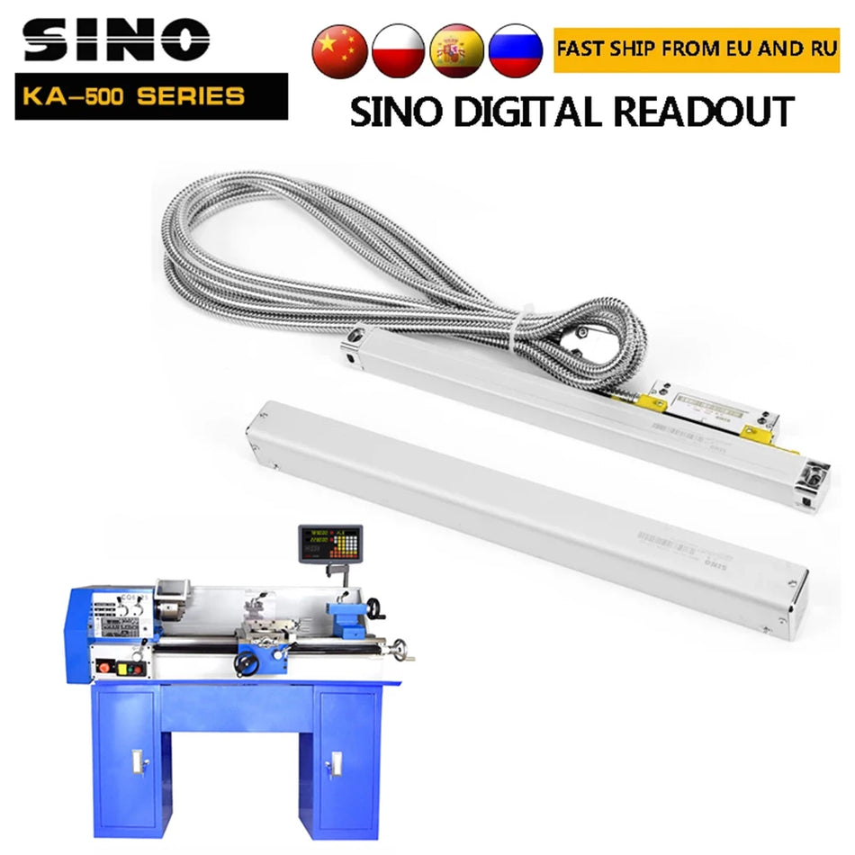5um Slim Linear Scale Encoder For Lathe DRO KA500, 0.005mm Precision