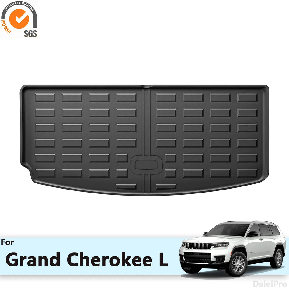 Jeep Grand Cherokee L All Weather Rear Trunk Cargo Mats