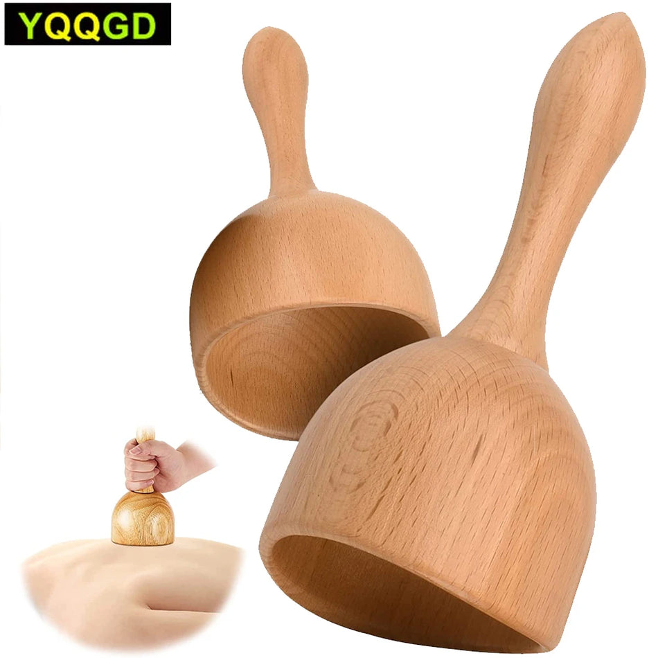 Wooden Handheld Massage Cup &ndash; Effective Anti-Cellulite Tool