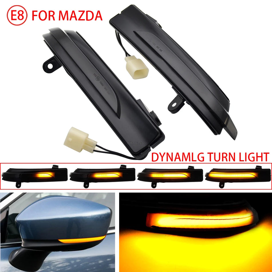 Señal de Giro Secuencial LED para Mazda Mazda3 Mazda6 2017 2018