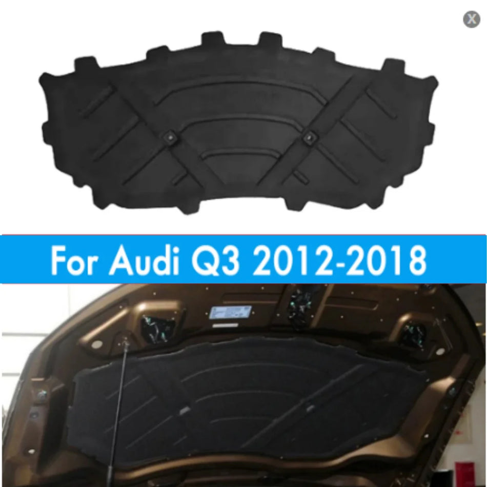 Motorhaube Schallschutz-Isolierung Baumwolle für Audi Q3 2012-2018 Wärmeabschirmung und Geräuschdämpfung