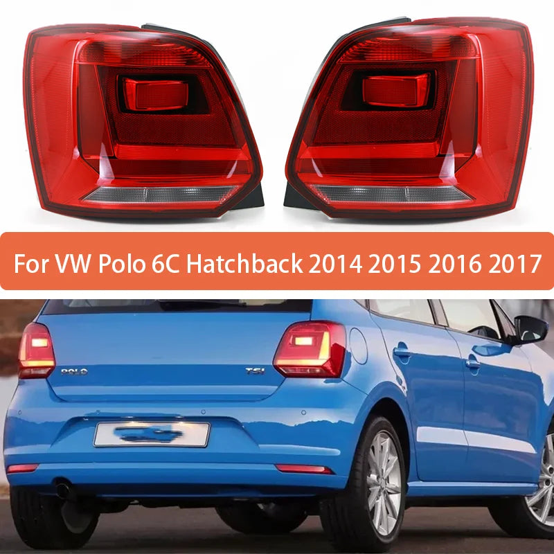 Сборка заднего фонаря без ламп для VW Polo 6C 2014-2017