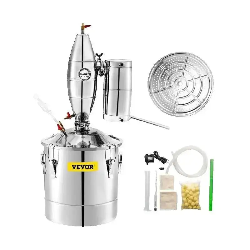 70L Stainless Steel Alcohol Distiller With Thermometer CZECH REPUBLIC