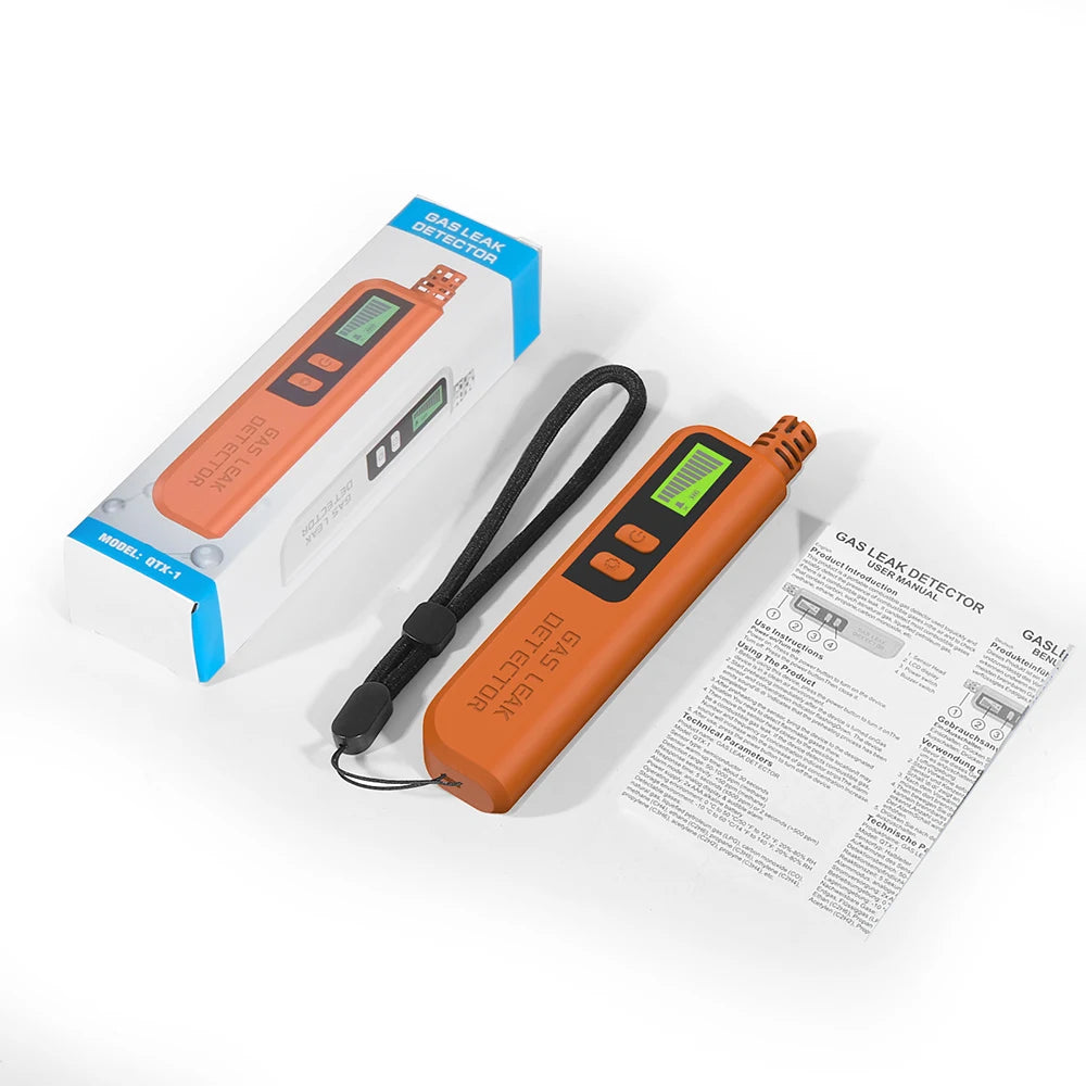 QTX-1 Portable Combustible Gas Leak Detector &ndash; LCD Display